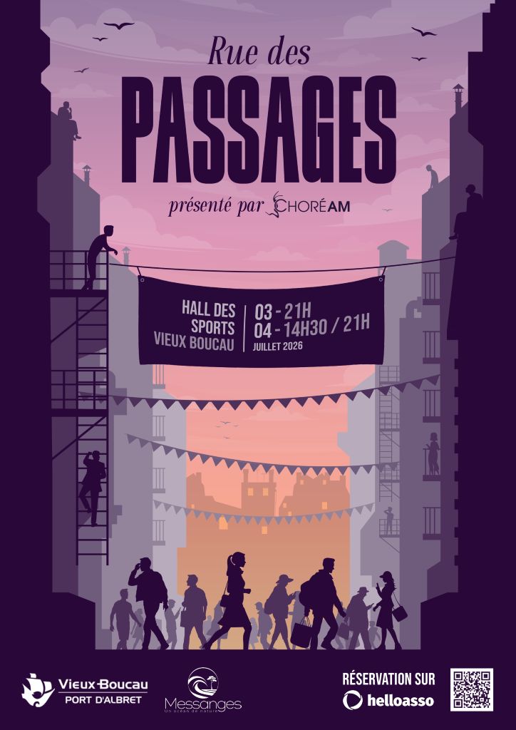 Spectacle de la compagnie CHOREAM / Rue des Passages — visuel événement