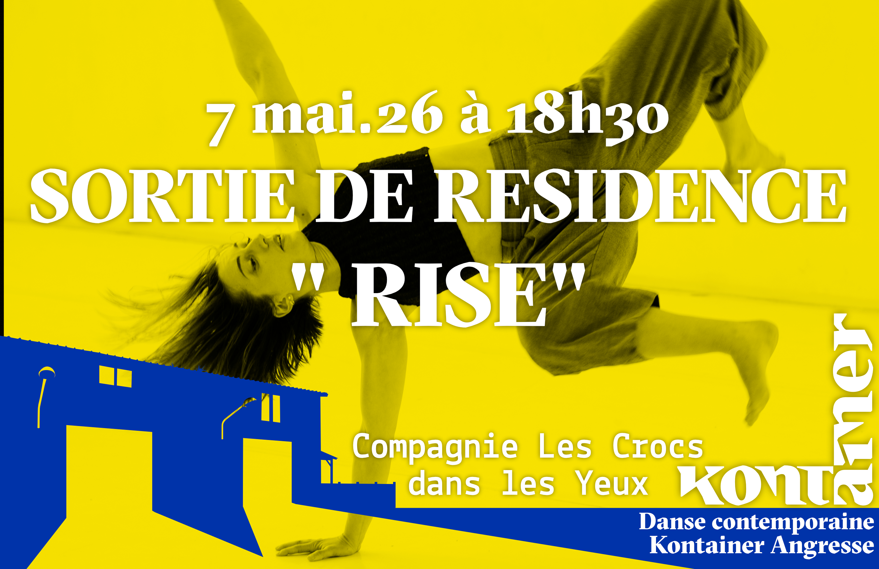 Sortie de résidence de la Compagnie Les crocs dans les yeux "RISE" -  Danse contemporaines, Angresse - photo 2