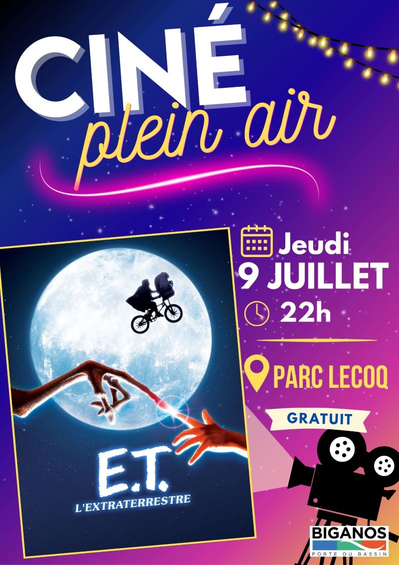 Cinéma en plein air : E.T. L’extraterrestre