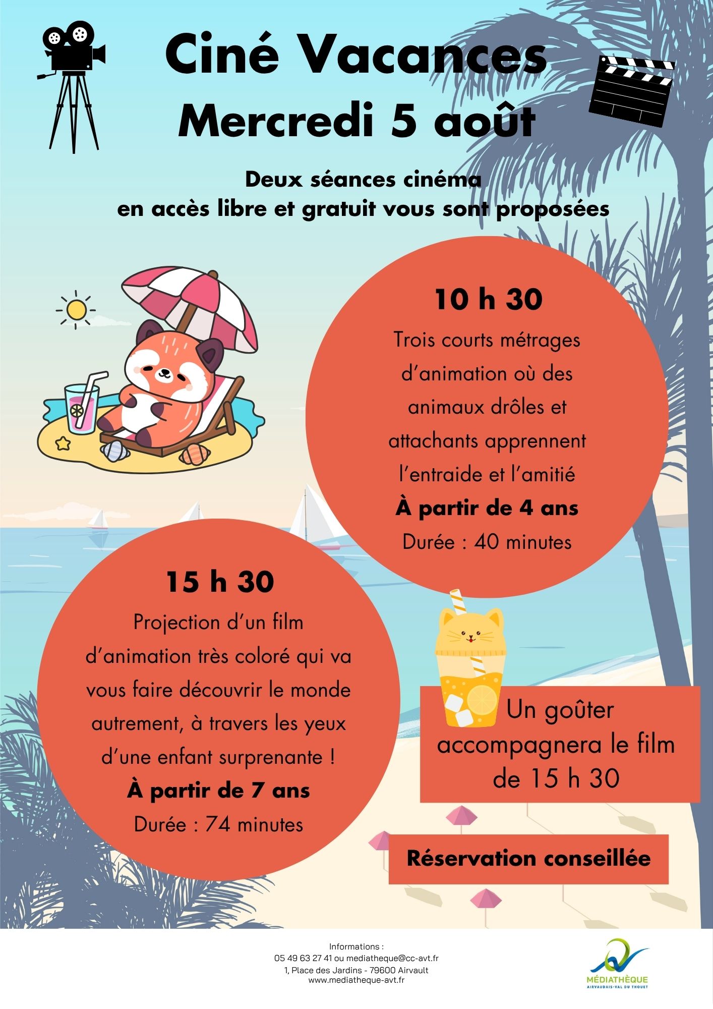 Ciné-vacances
