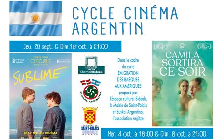Cycle cinéma argentin : projection de 