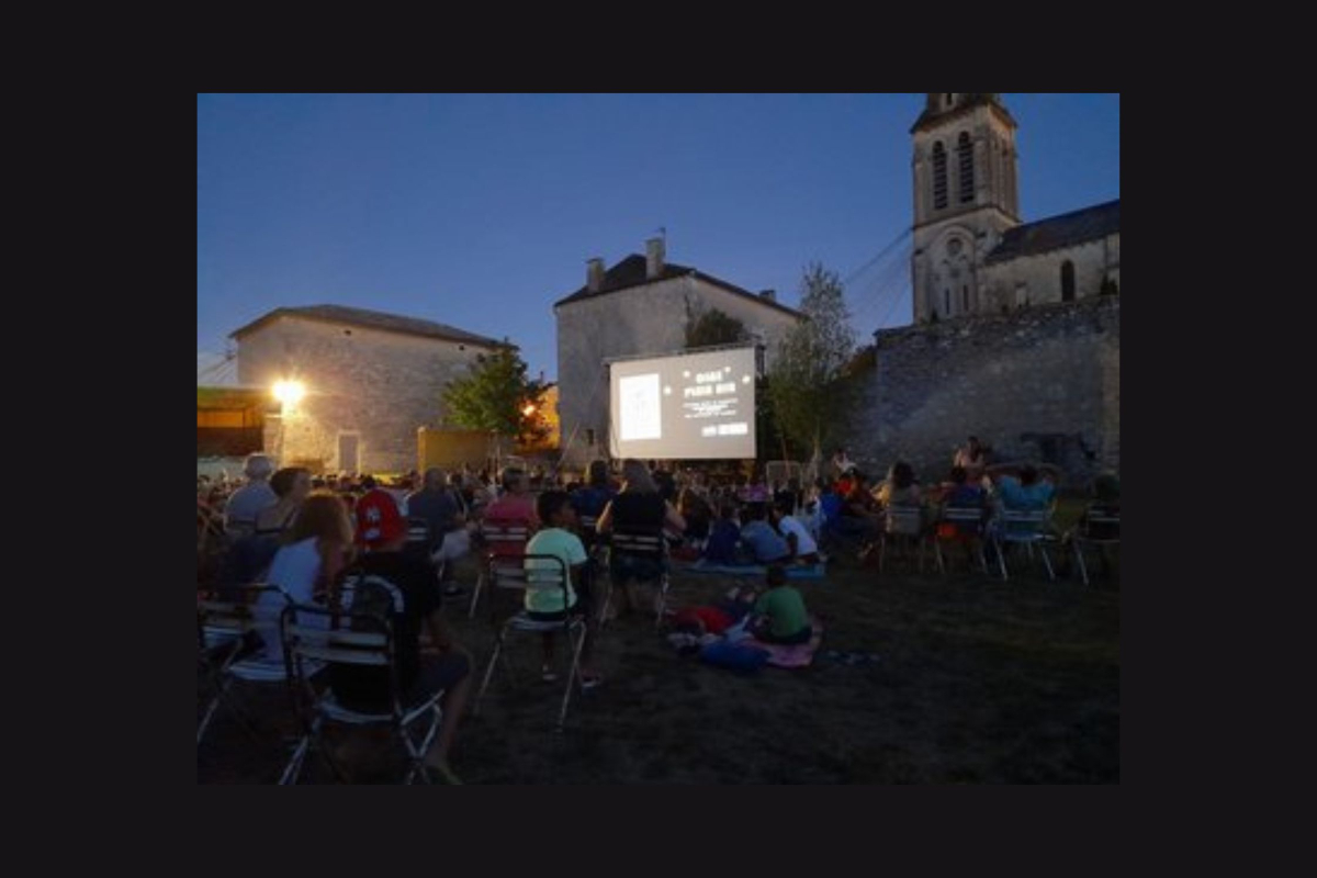 Cinéma en plein air — visuel événement