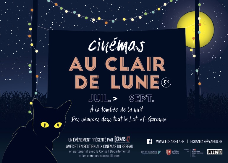 Soirée cinéma au clair de lune