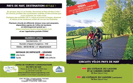 Circuit vélo  6 : les coteaux du Lagoin