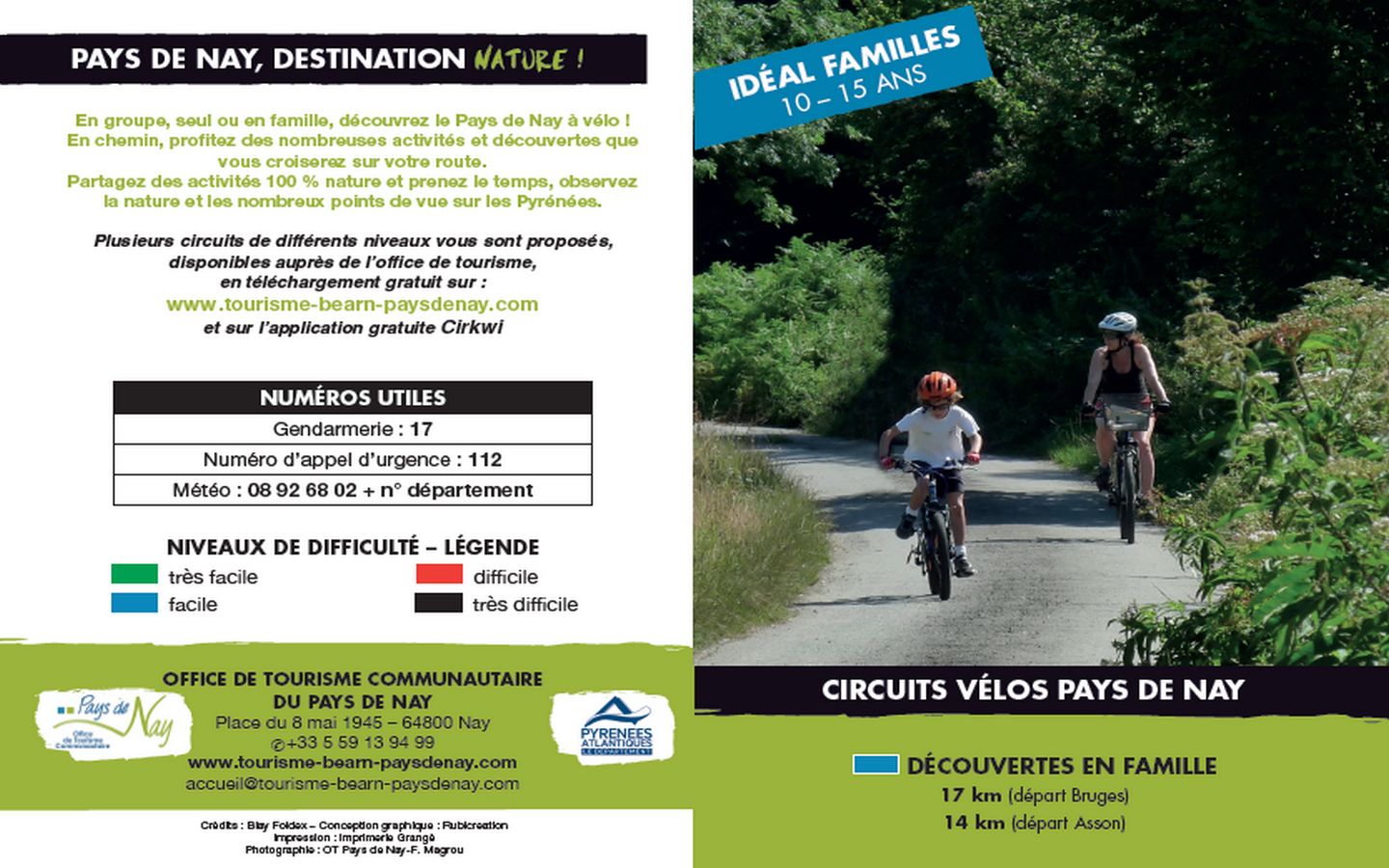 Circuit vélo 3 : découverte - Office de Tourisme Pays de Nay