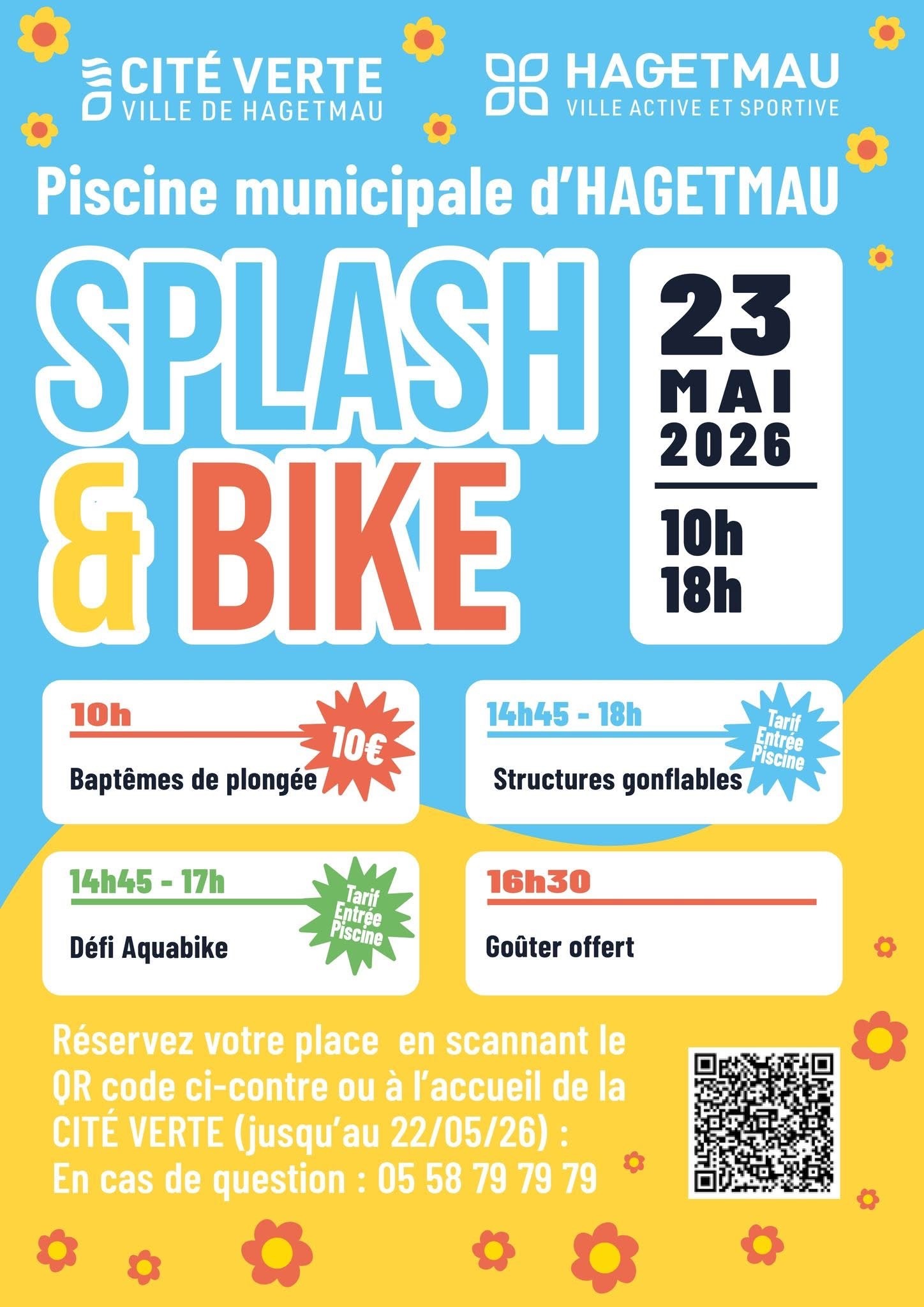 Splash & Bike — visuel événement