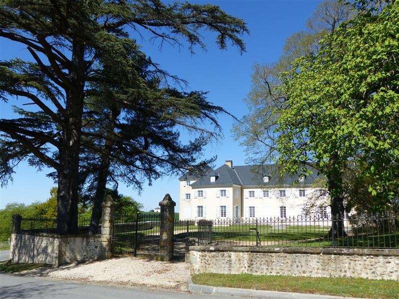 Claracq : promenade du Beüs au château 
