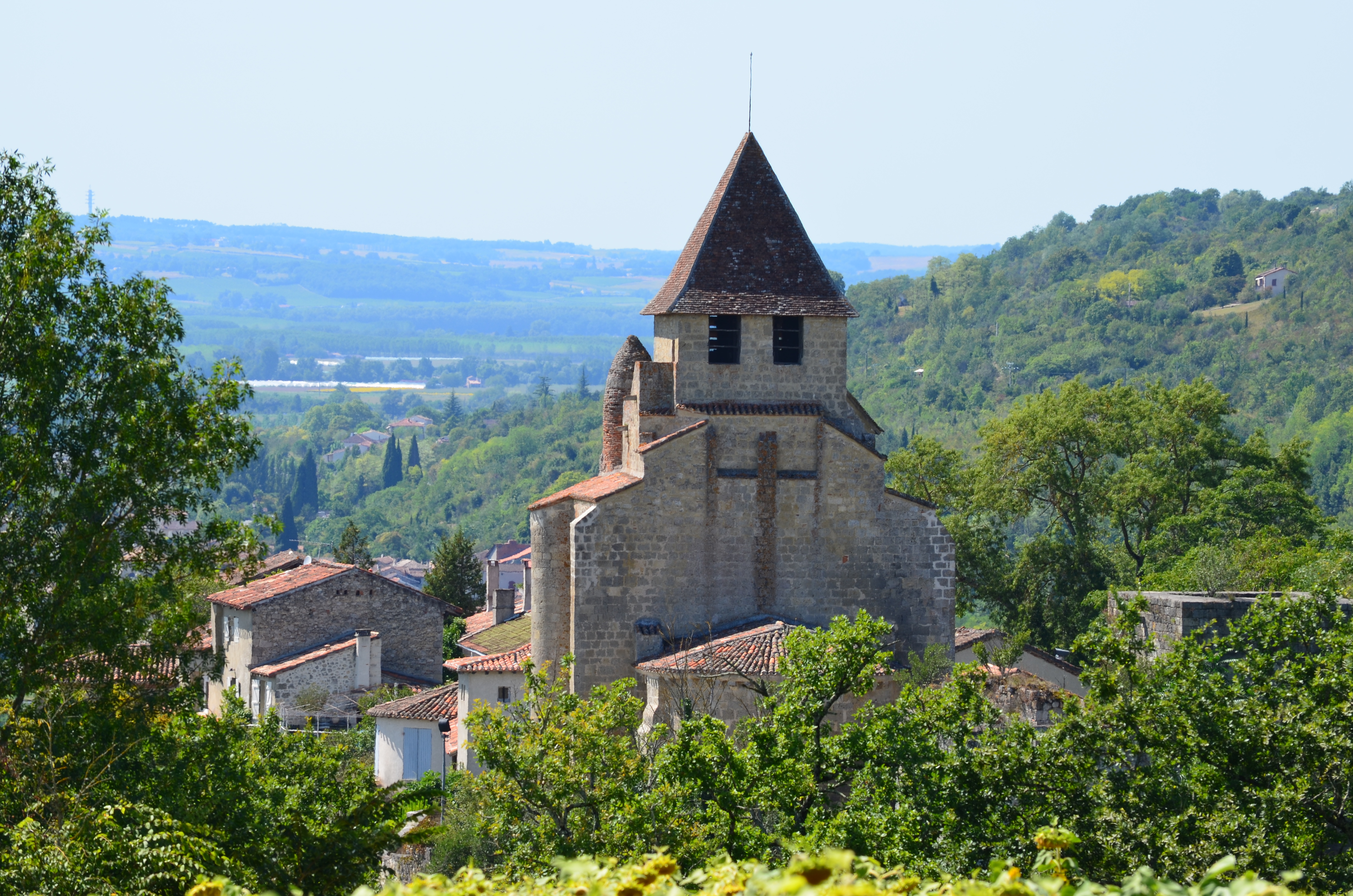 Point de vue du Lau et fenêtre paysagère, Clermont-Dessous