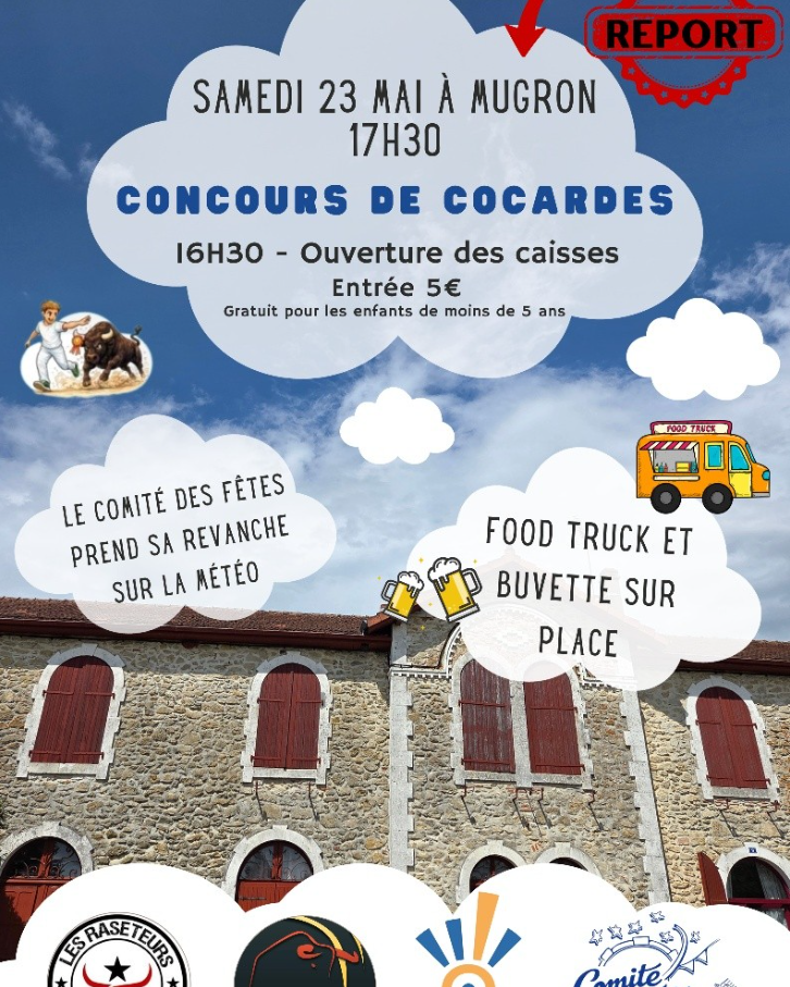 CONCOURS DE COCARDES - REPORT — visuel événement