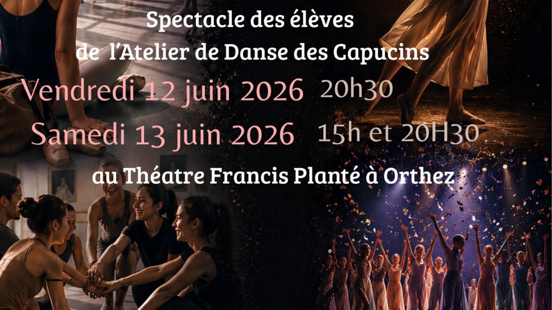 Spectacle de danse : Mon école de danse — visuel événement