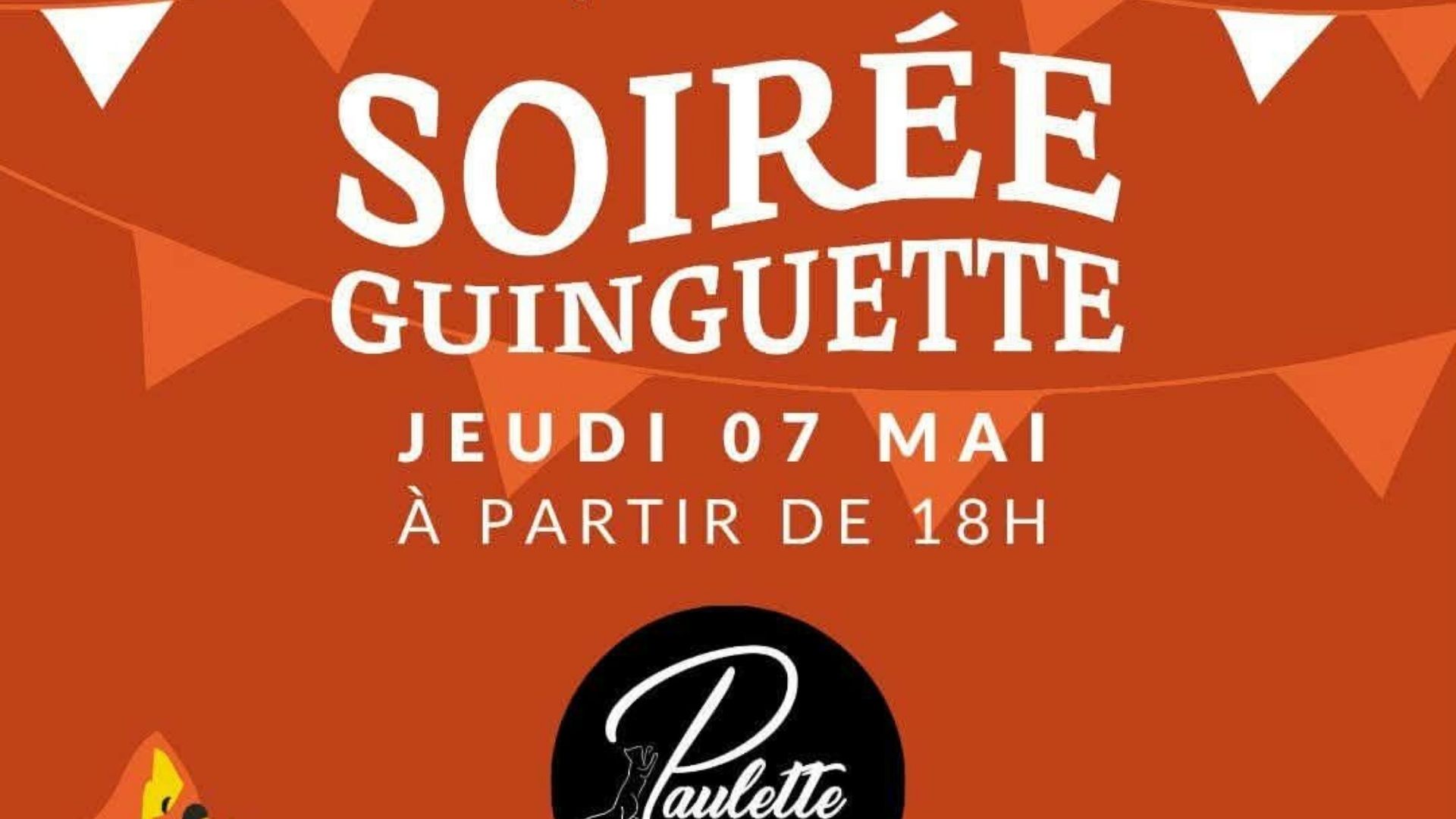 Soirée ginguette — visuel événement