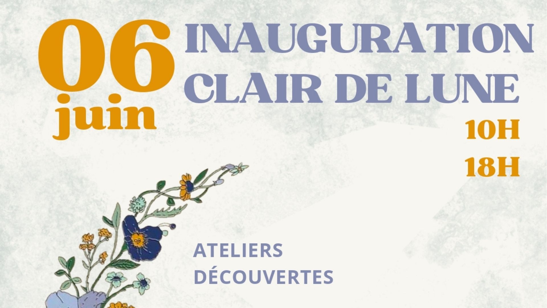 Inauguration :  Claire de lune
