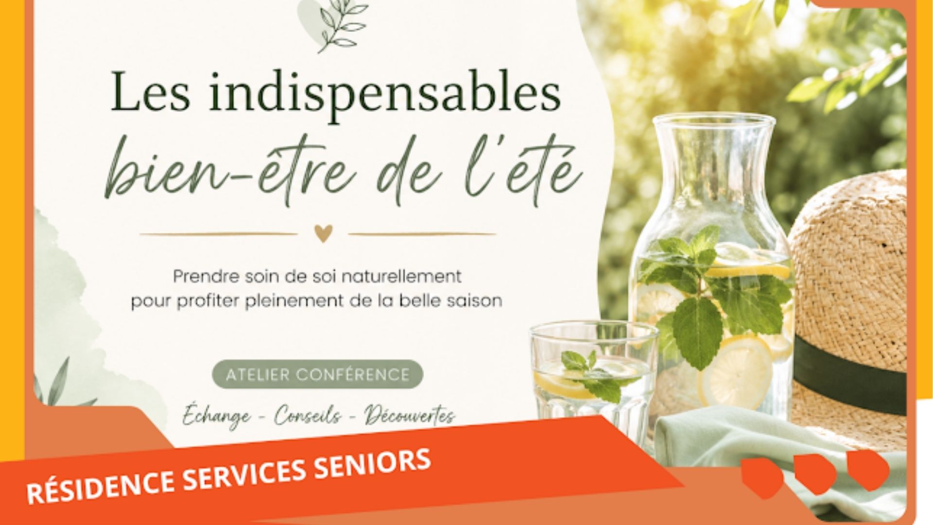 Les indispensables du Bien être de l'été