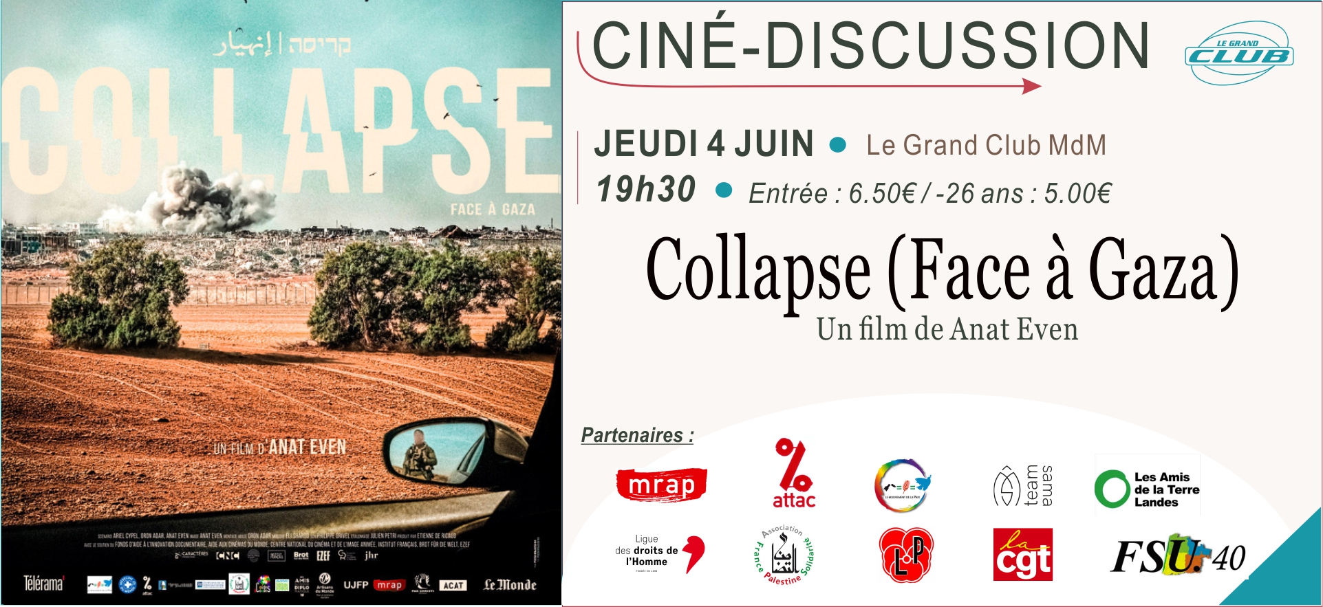 Ciné-discussion autour de "Collapse"
