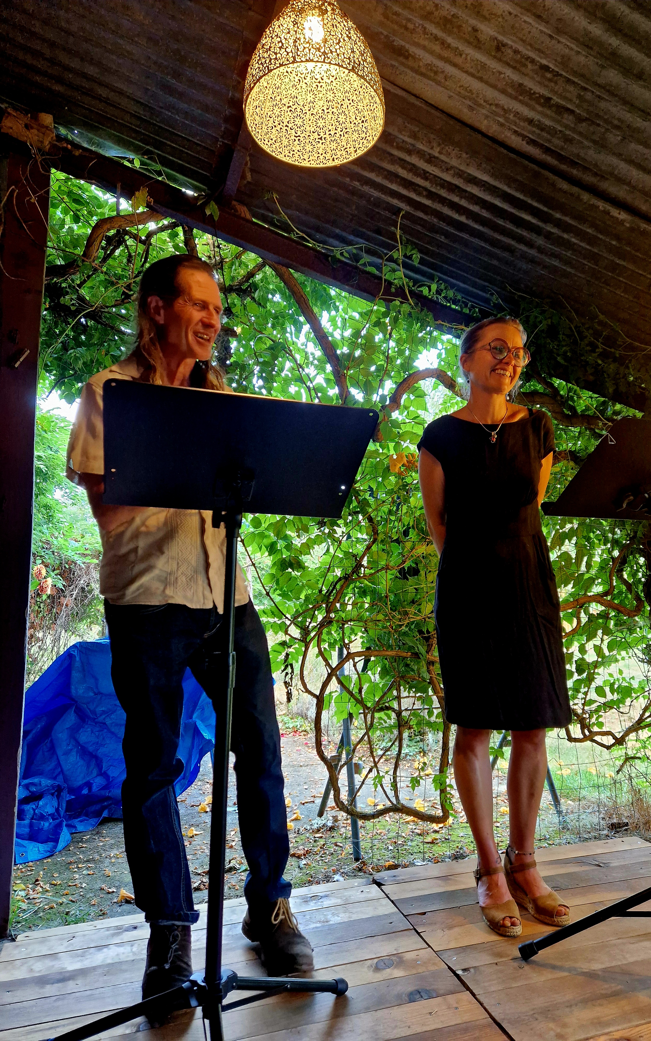 Lectures et spectacles au jardin - Lecture théâtrale, Clessé