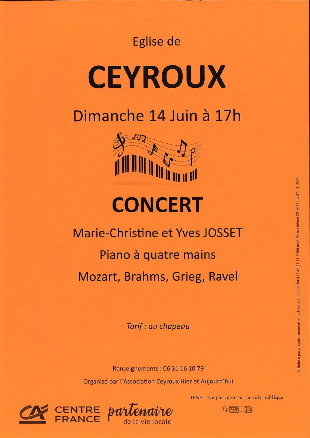 Concert — visuel événement