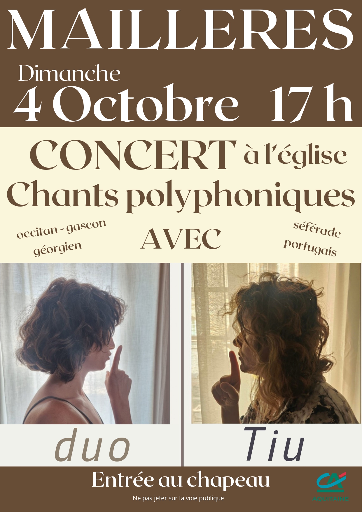 CONCERT DE CHANT POLYPHONIQUE