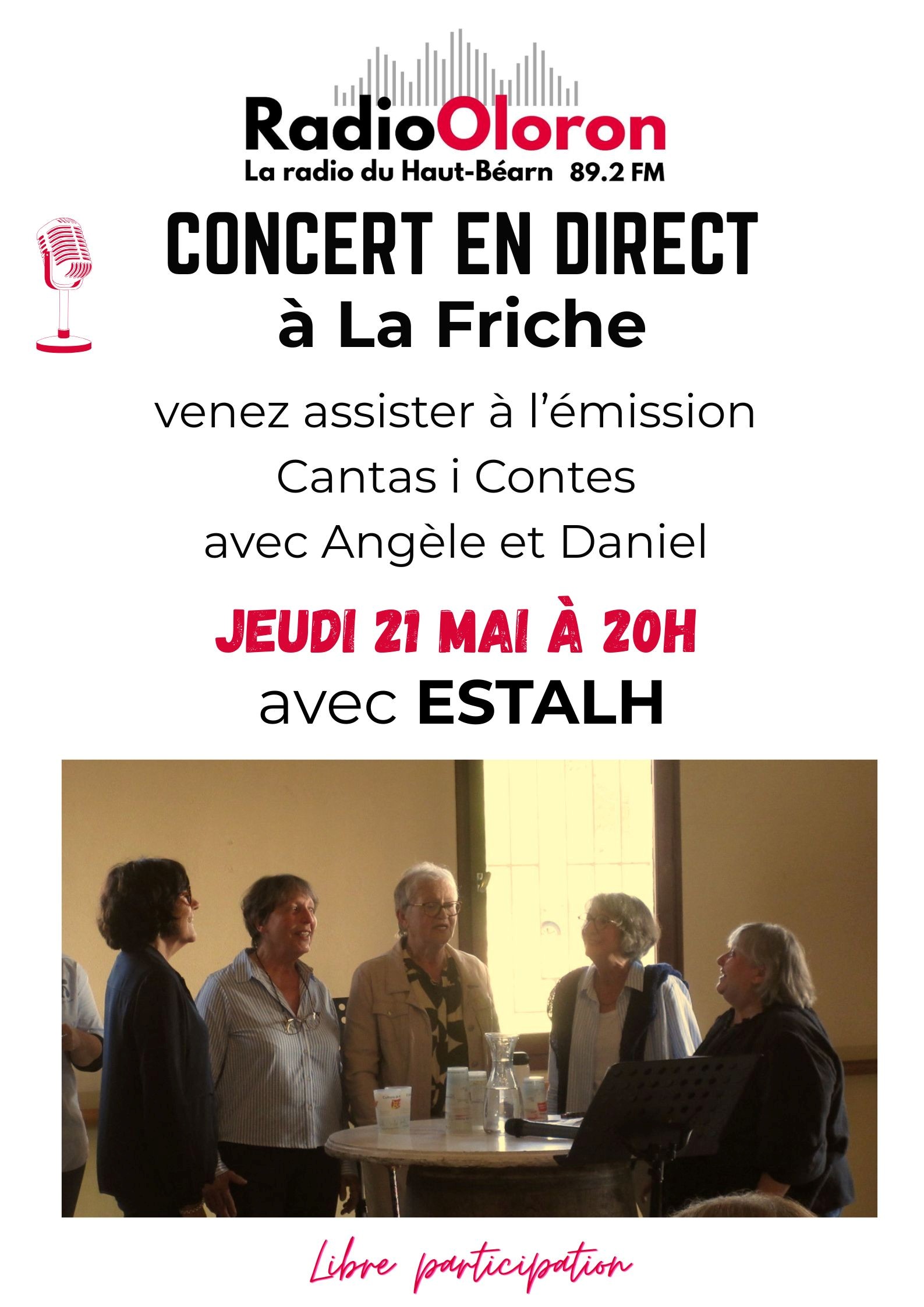 Concert Estalh — visuel événement