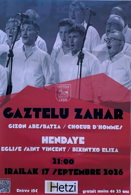 Concert avec Gaztelu Zahar