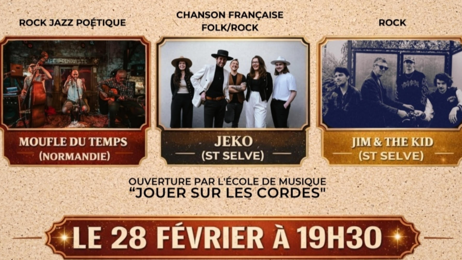 Concert caritatif au profit de Ensemble Contre la POIC