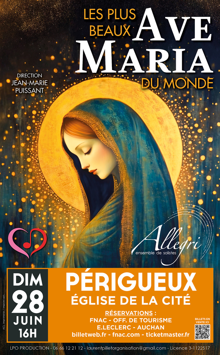 Concert - Les plus beaux AVE MARIA du monde — visuel événement