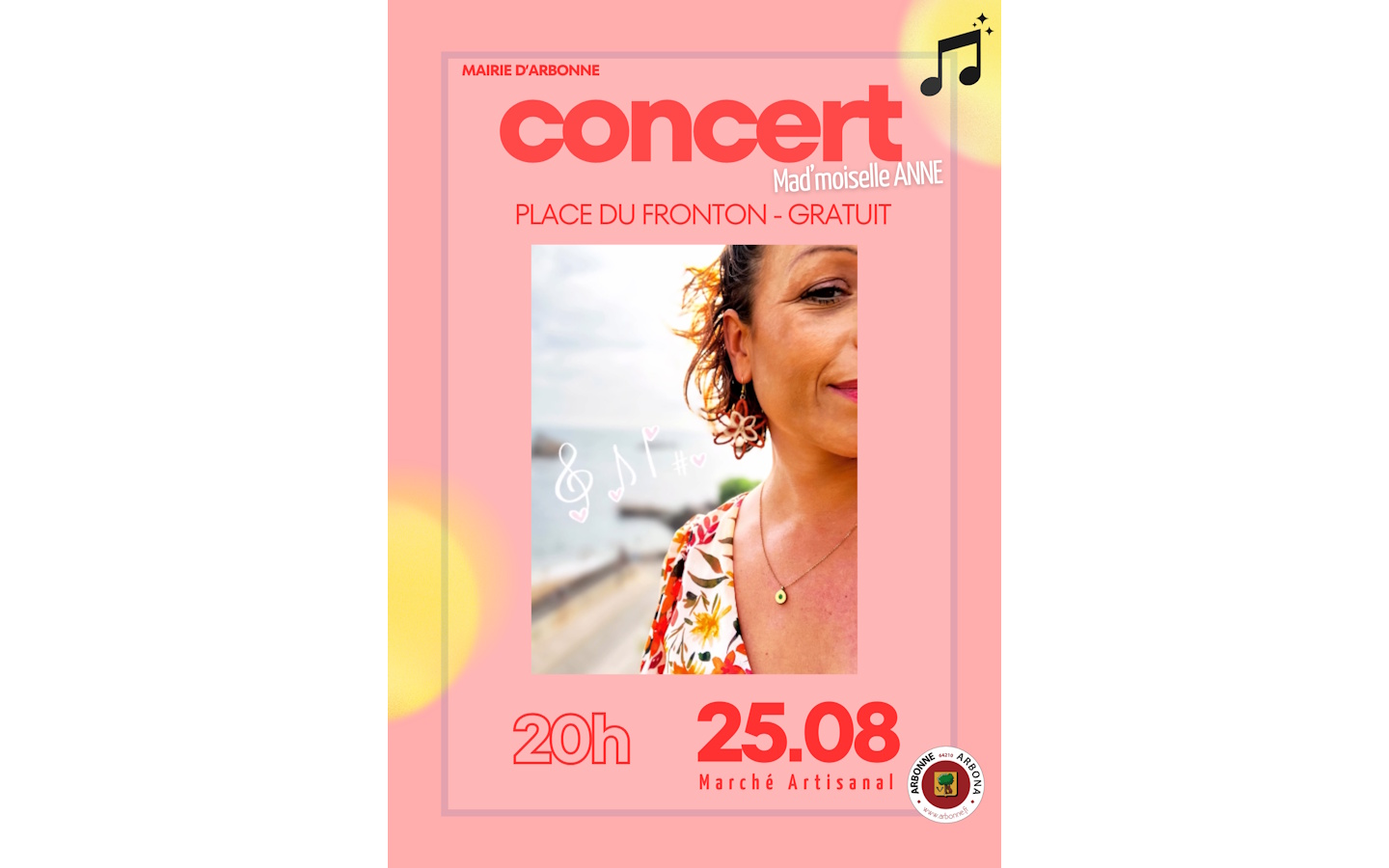 Concert Mad'moiselle Anne