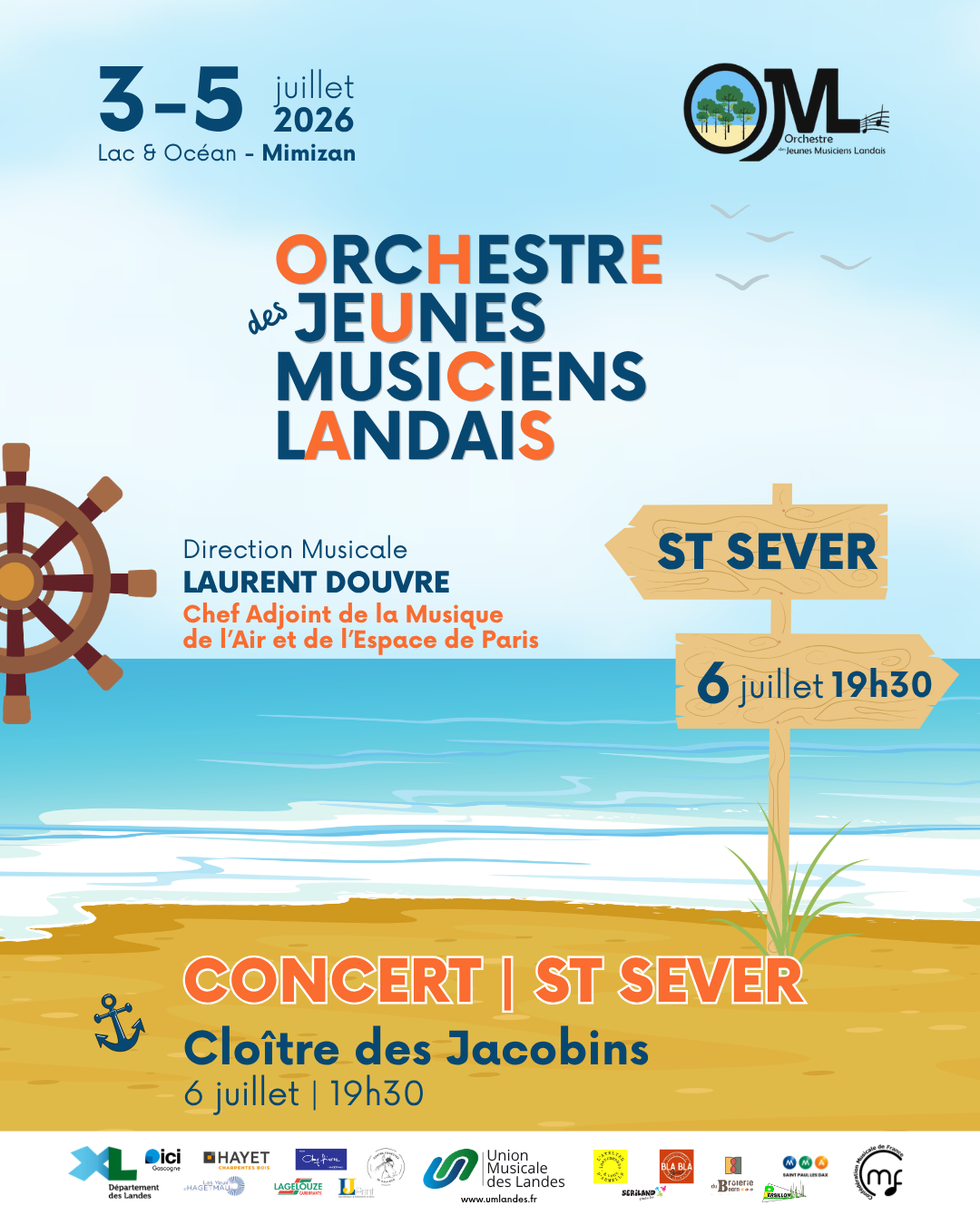 Concert Orchestre des Jeunes Musiciens Landais