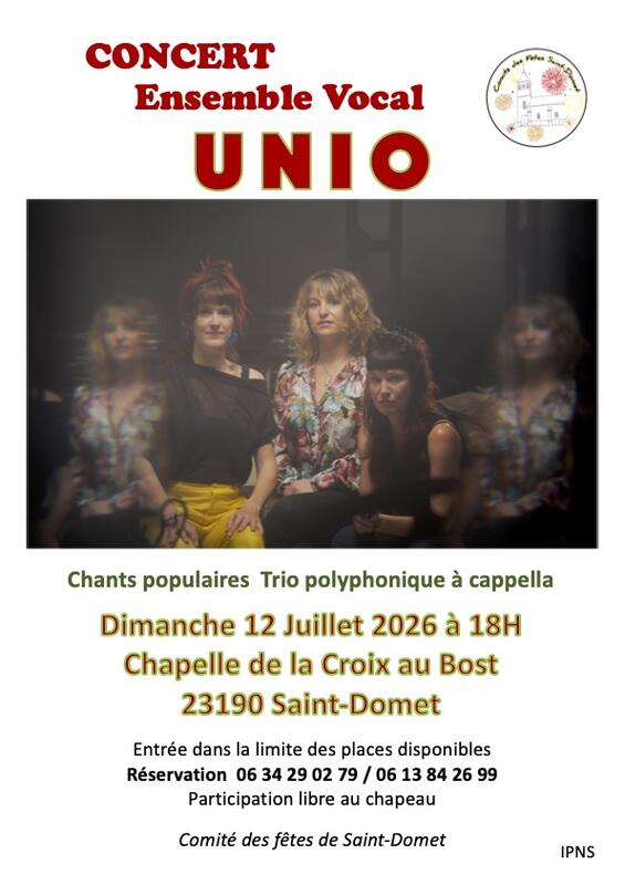 Concert Ensemble Vocal : UNIO