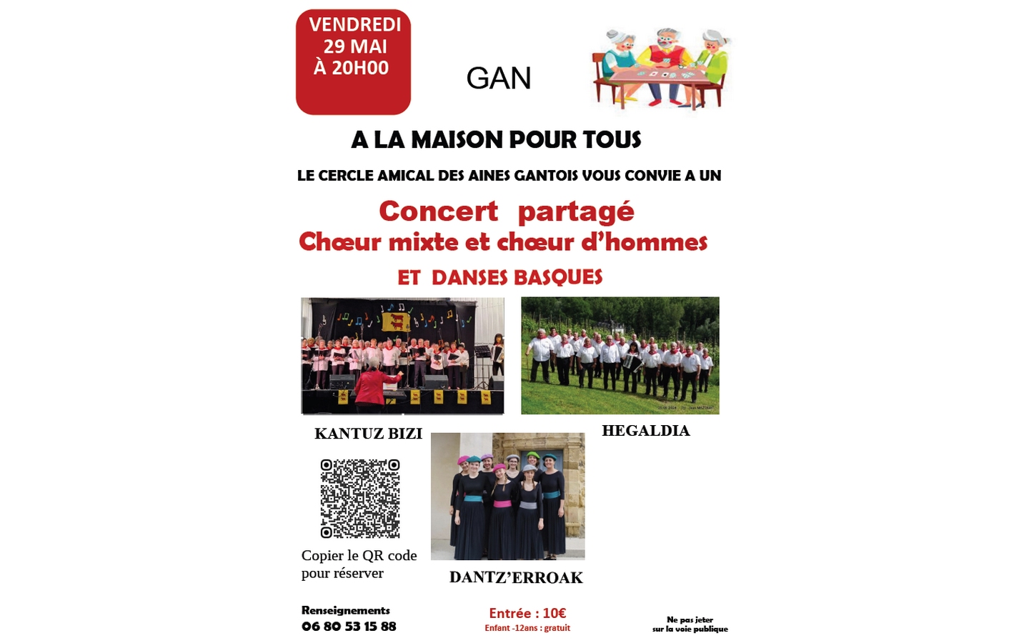 Concert partagé — visuel événement