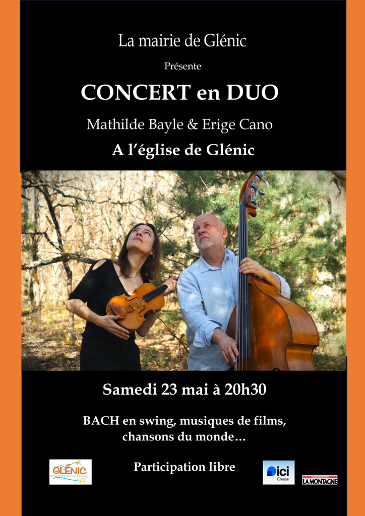 Concert en duo — visuel événement