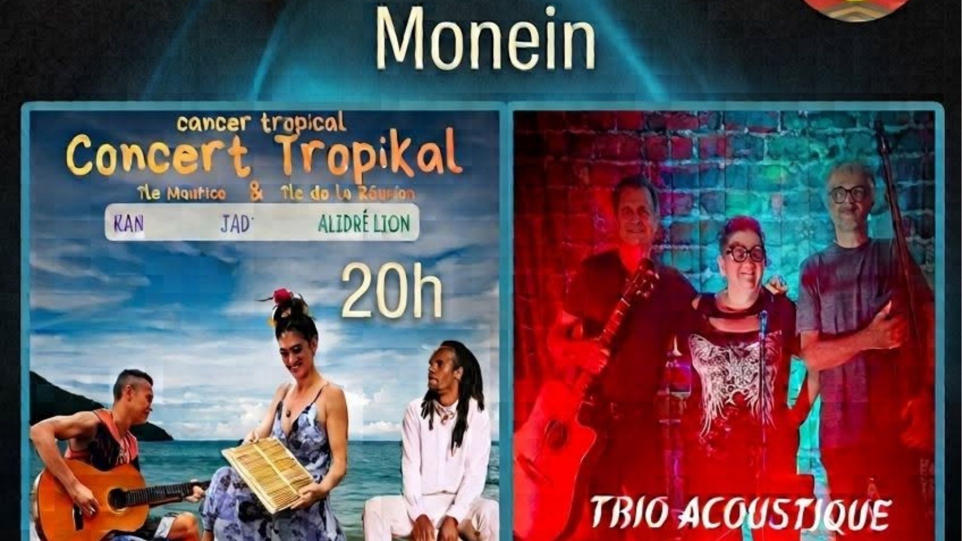 Concerts : Tropical et Dreamline acoustique