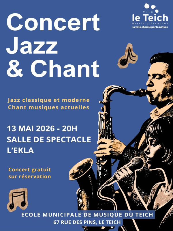 Concert Ateliers chants & jazz. — visuel événement