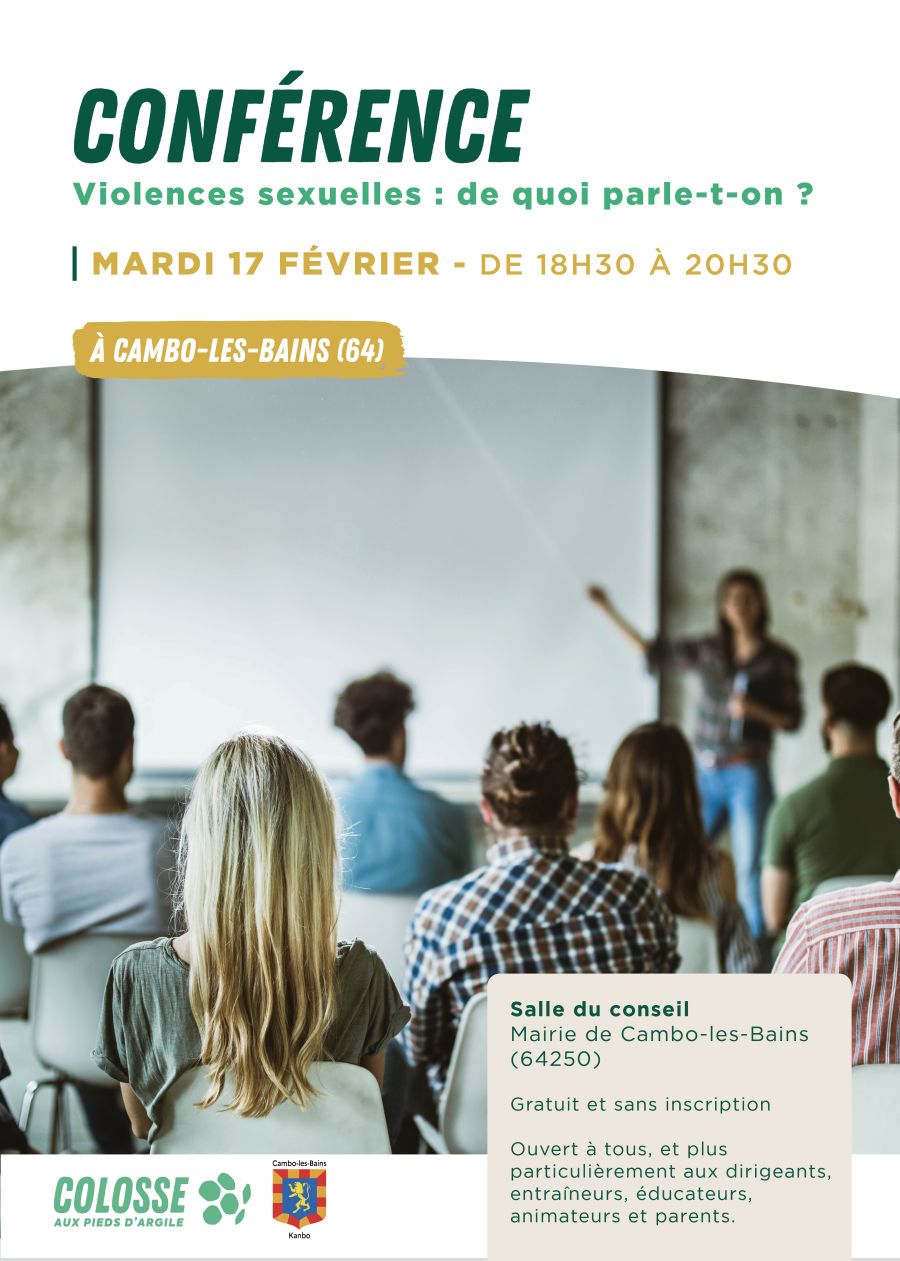 Conférence "Violences sexuelles : de quoi parle-t-on ?"