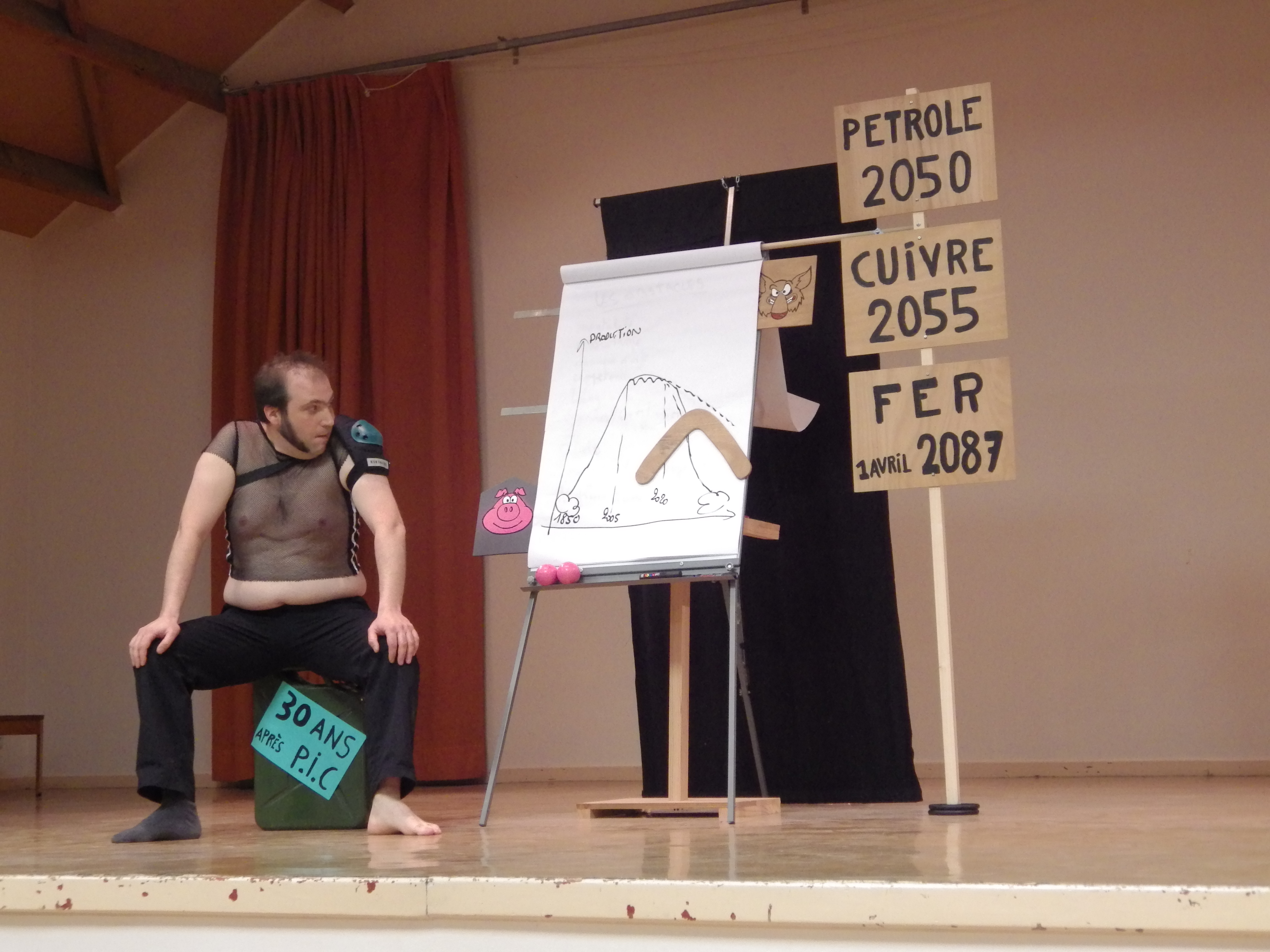 Mois de l'architecture Monts et Barrages -  Conférence gesticulée : “Le mensonge des 3 petits cochons”