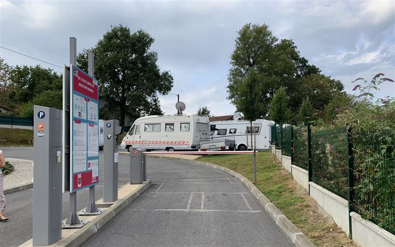 Aire de camping-cars de Cambo-les-Bains