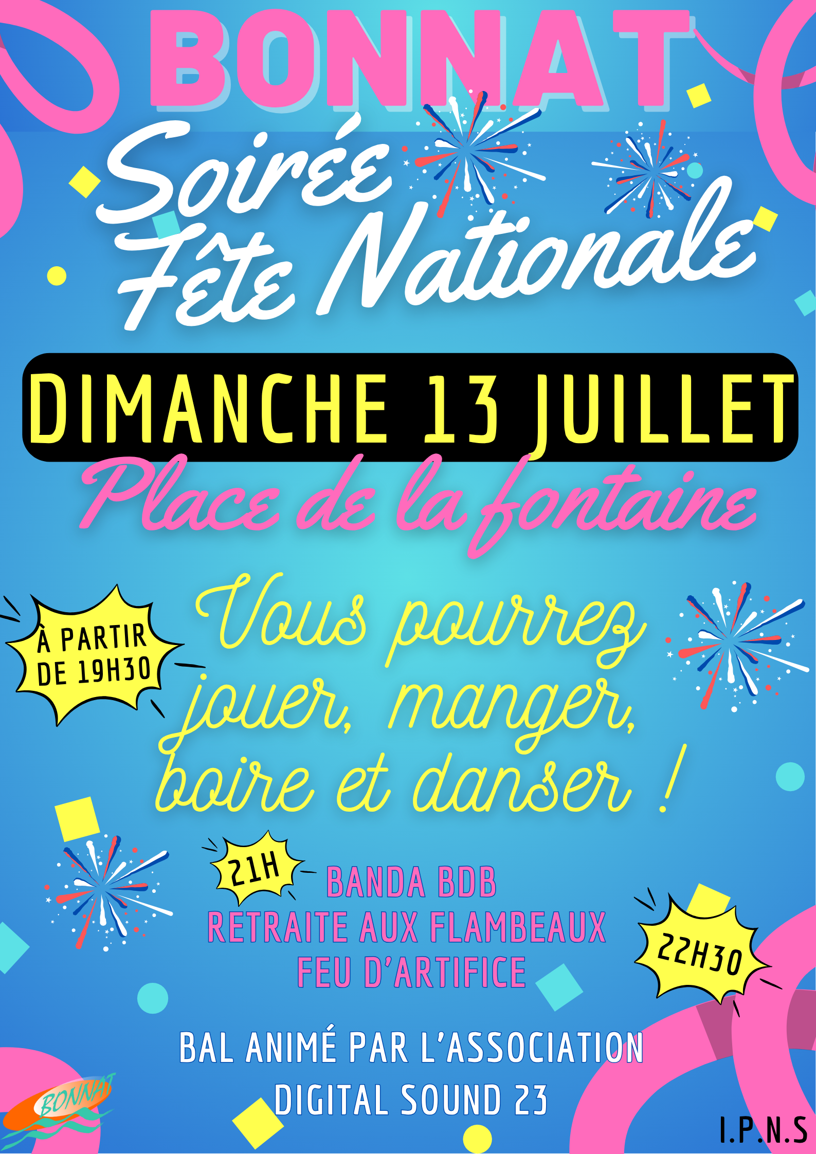 Fête Nationale — visuel événement