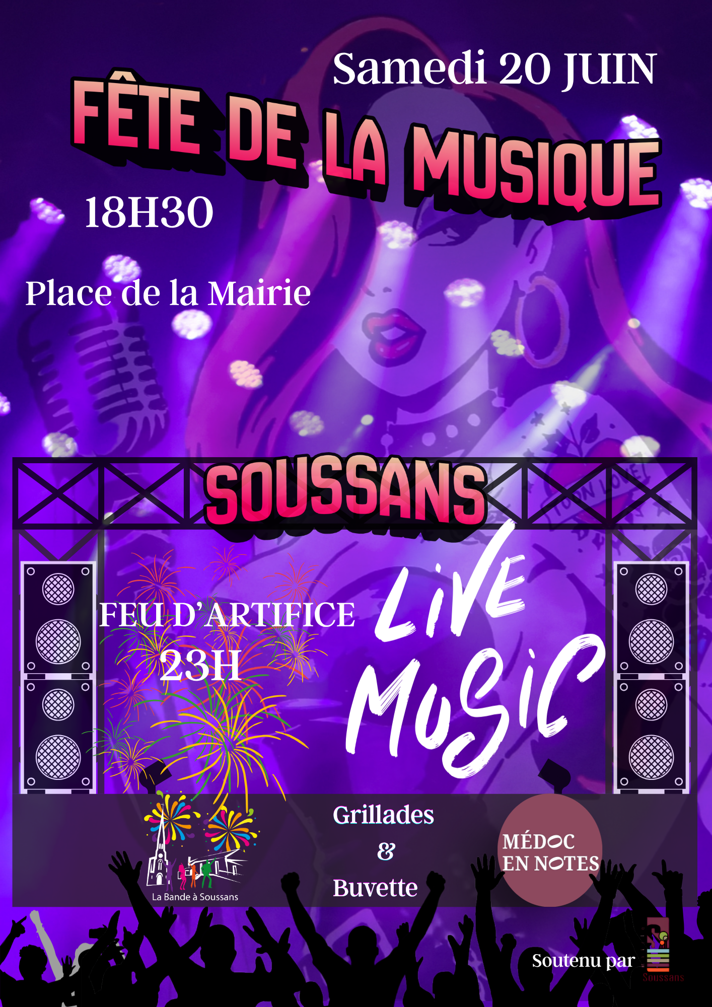 Fête de la musique Soussans 2026