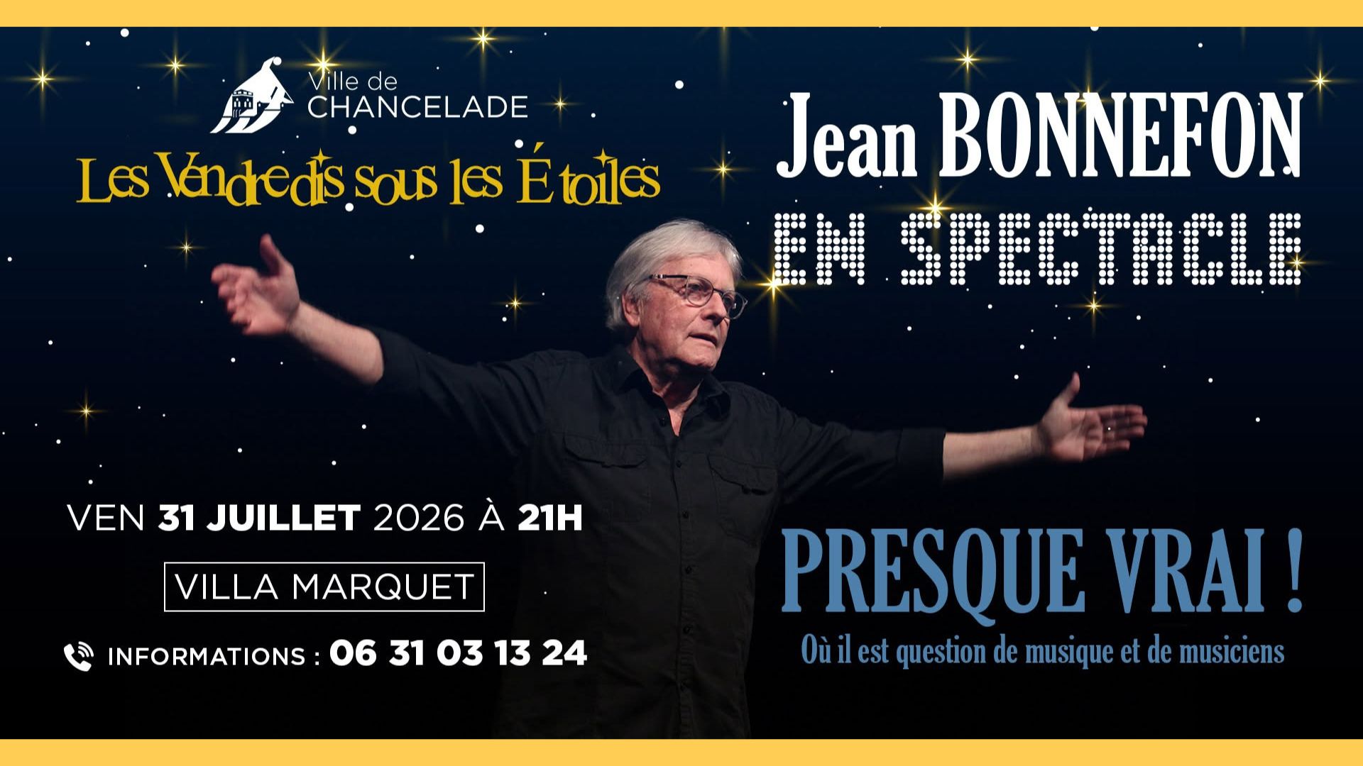Jean Bonnefon en spectacle