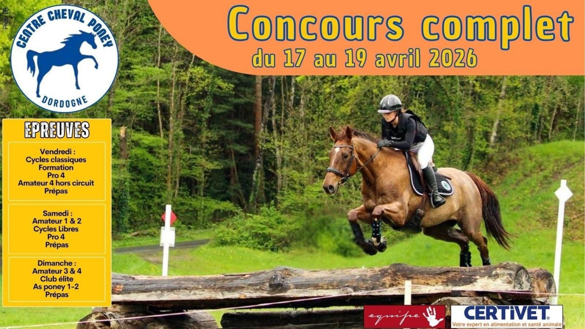 Grand Régional de Concours Complet d'équitation — visuel événement