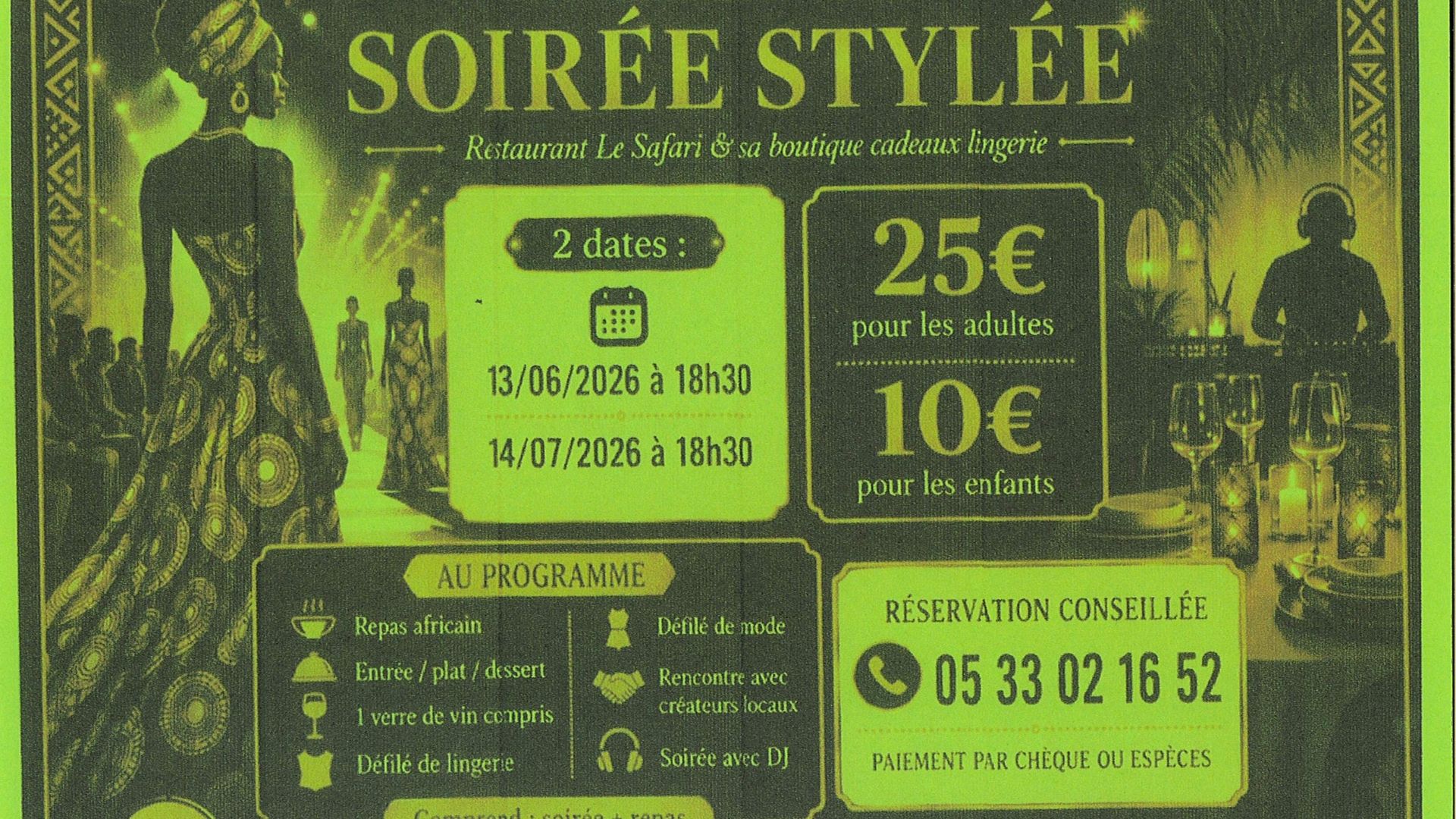 Soirée stylée