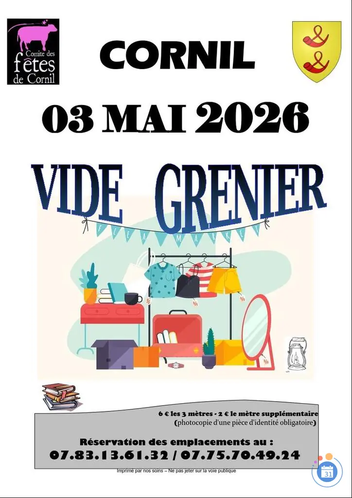 Vide grenier — visuel événement