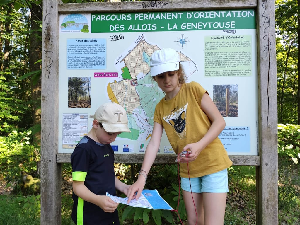 Parcours permanent d'orientation - Forêt des Allois