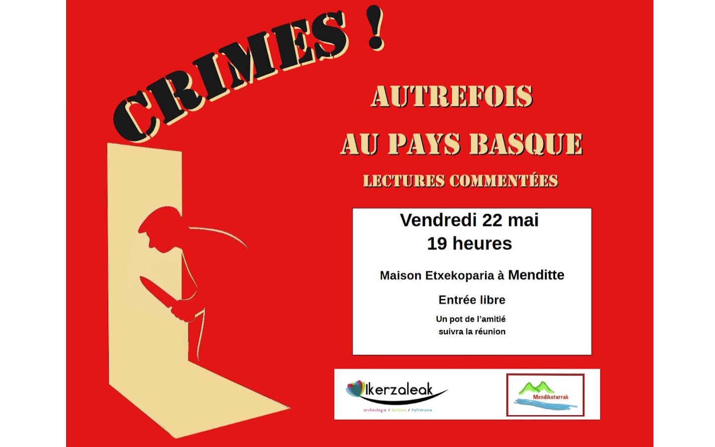 Autrefois au Pays basque : lectures commentées — visuel événement