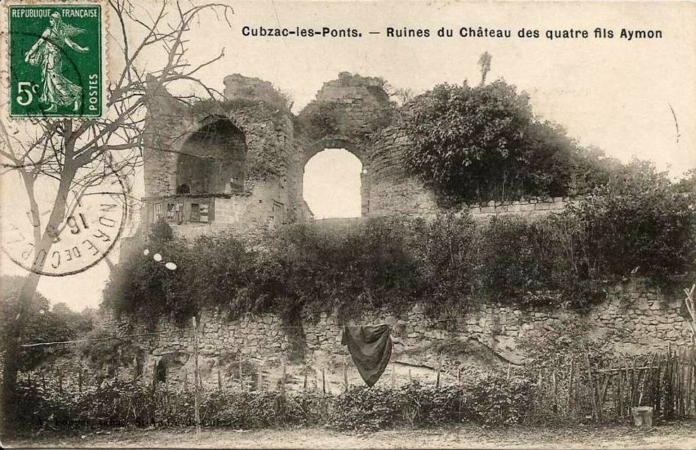 Le Château des Quatre Fils Aymon, Cubzac-les-Ponts