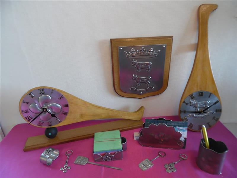 Cuivre et étain artisanal 