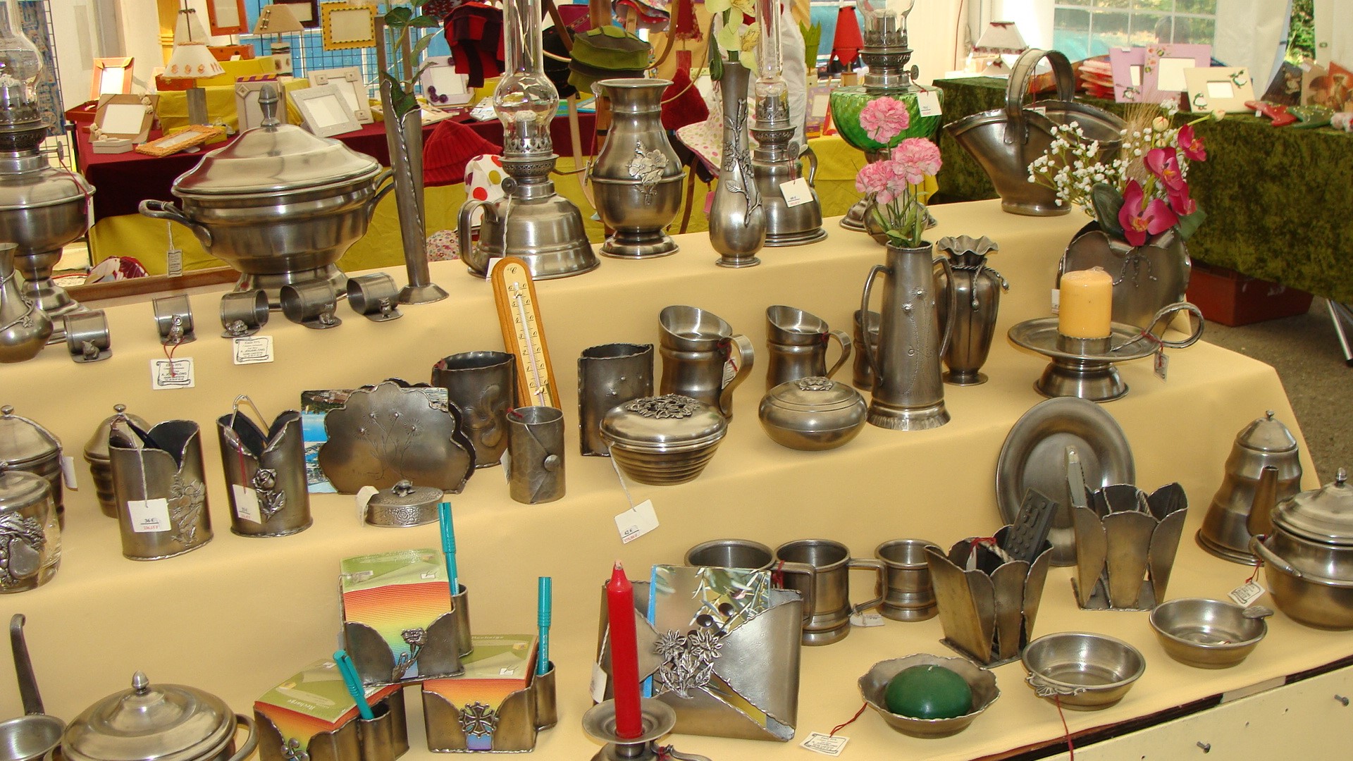 Cuivre et étain artisanal