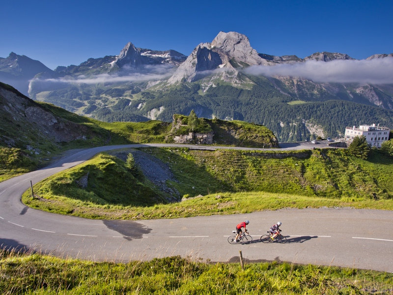 L'Aubisque la route du Tour (cyclotourisme)