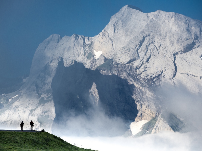 L'Aubisque la route du Tour (cyclotourisme)
