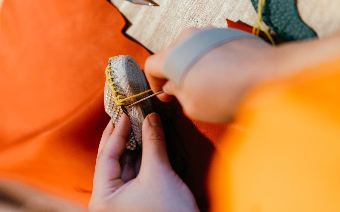 Atelier d'espadrilles Dam é Drôles - Atelier de fabrication de porte-clés espadrilles - photo 3