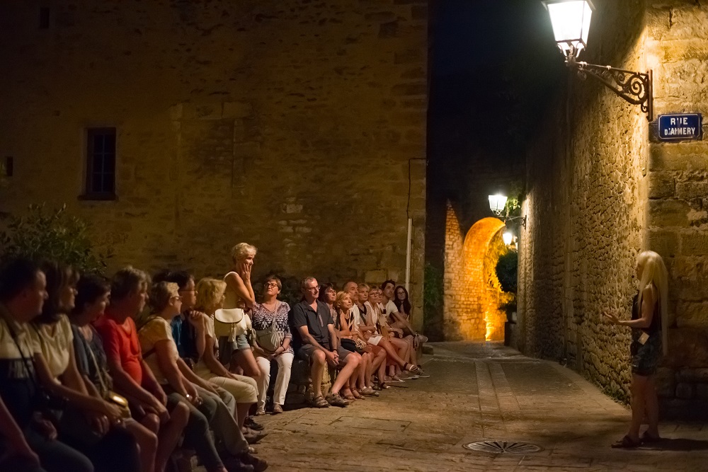 Visite guidée nocturne de la cité médiévale de Sarlat